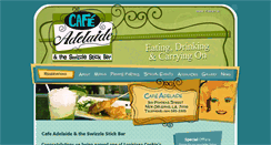 Desktop Screenshot of cafeadelaide.com